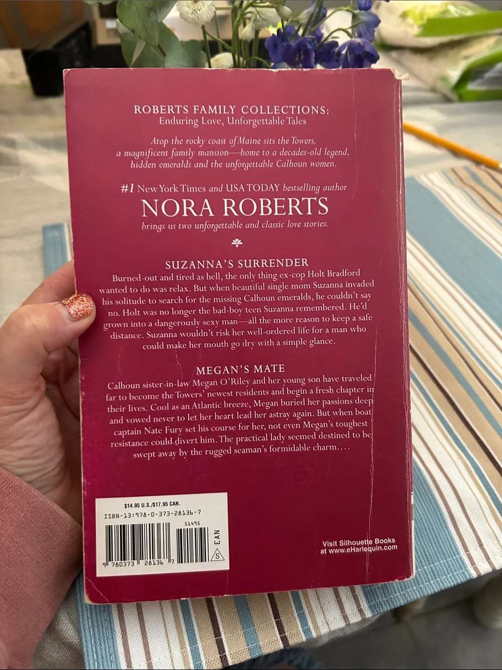 Nora Roberts the Calhouns Suzanna & Megan Paperback Book
